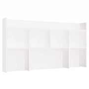 Alzata per biurka 130 cm bianco libreria per libri documenti