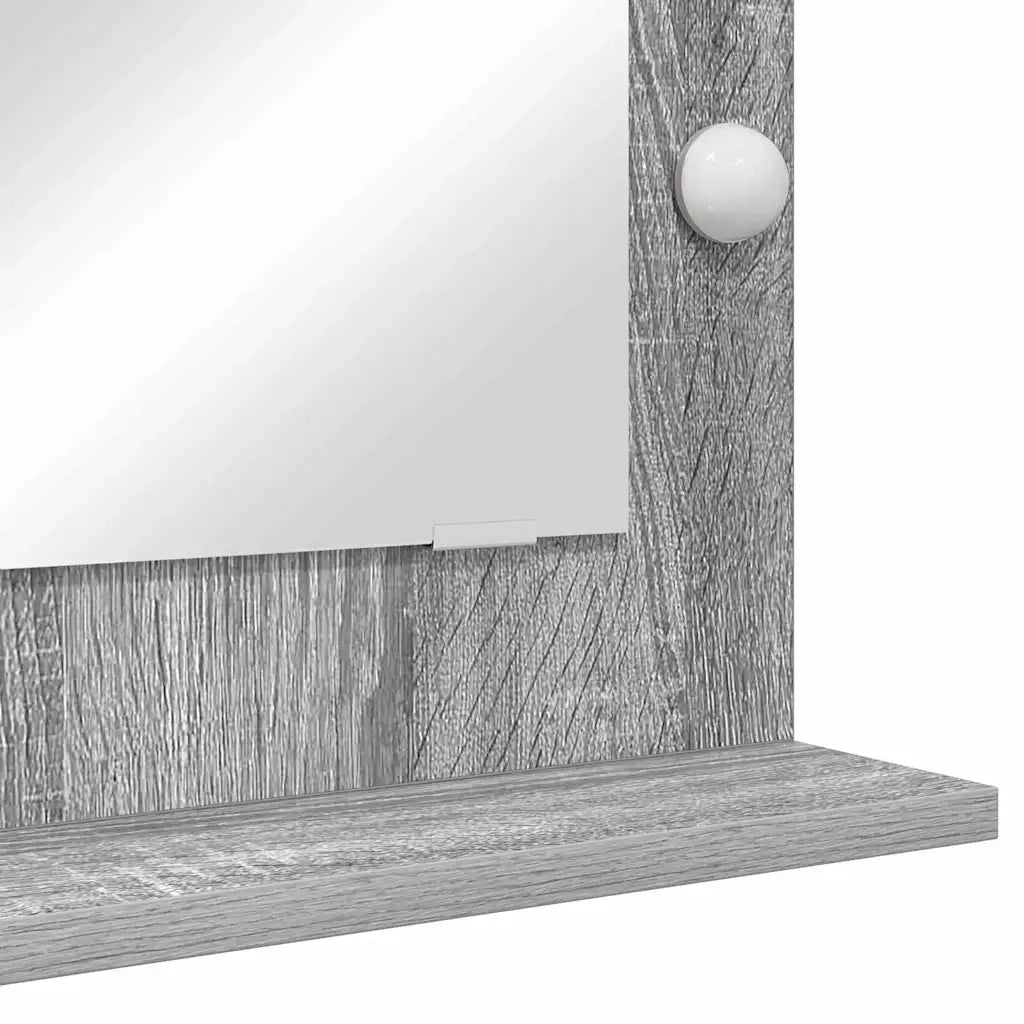 Specchio da Vanit¨¤-Specchio da Trucco Grigio Sonoma 70 x 50 x 18 cm