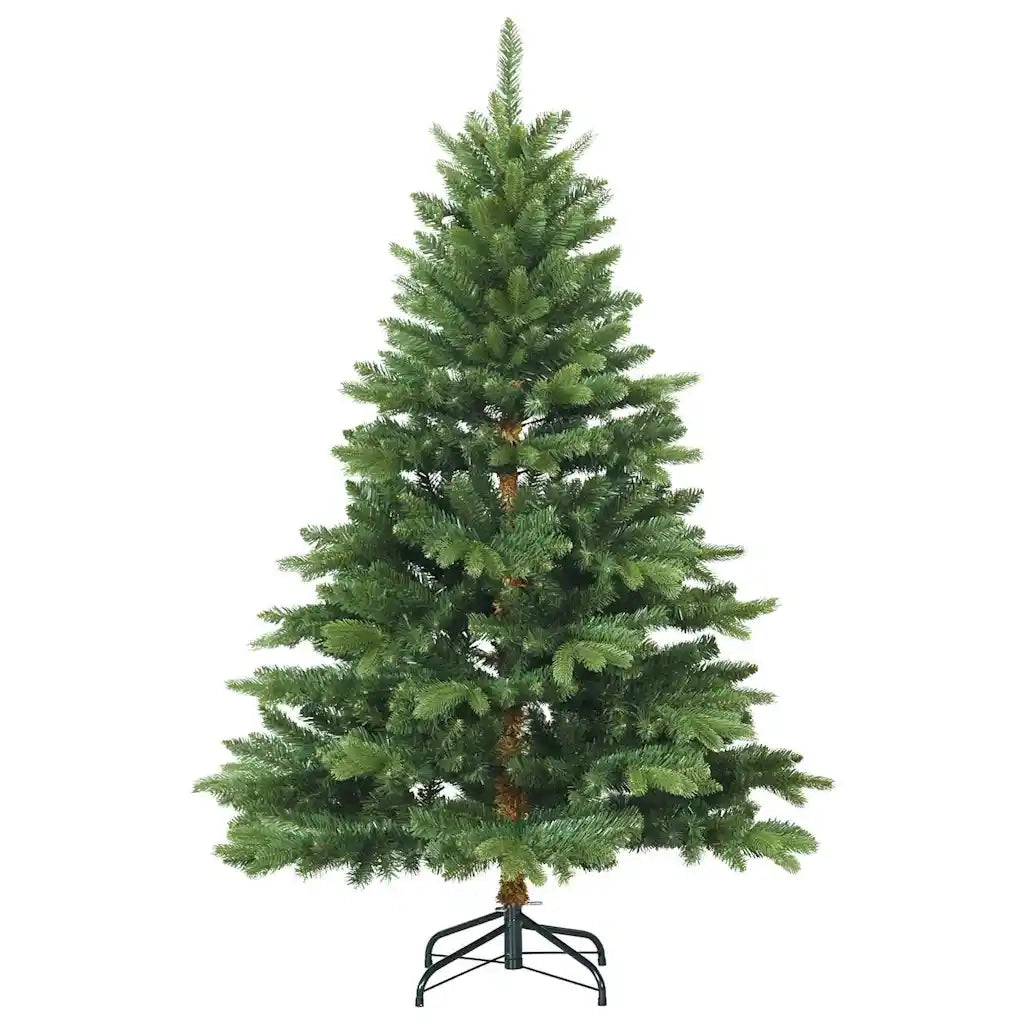 Albero di Natale Artificiale con Rami Pieghevoli Verde 120 cm 42019311