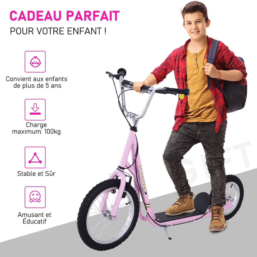 Monopattino Bambini ¨C Minimal ¨C Rosa Acciaio