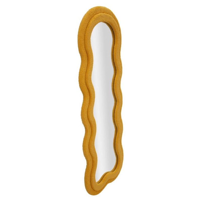 Specchio Da Muro Teddy Senape cm 60x4x160