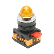Lampada di segnalazione a LED gialla 24V AC/DC 22mm Breckner Germany