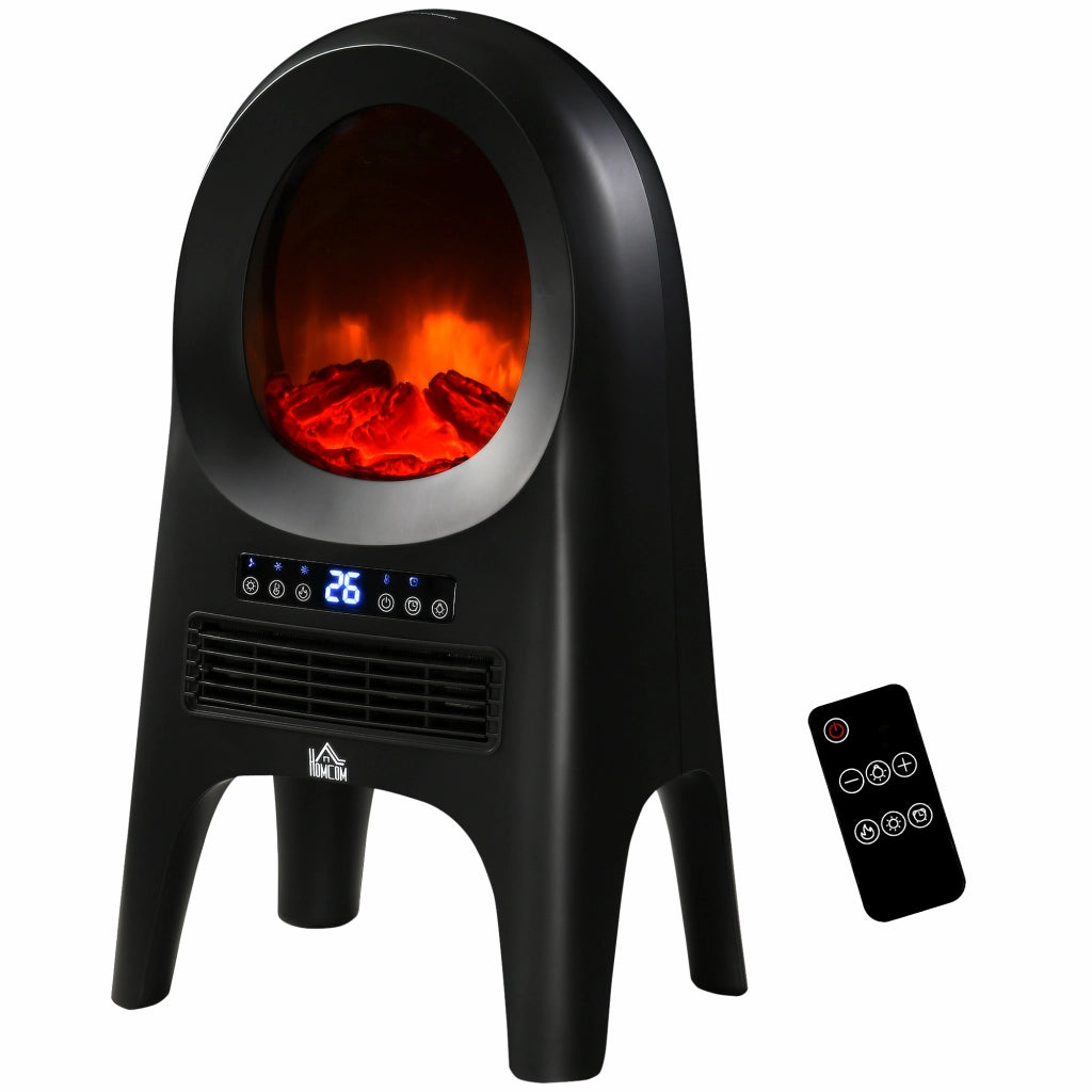 Termoventilatore 3 Modalit¨¤ 3 Temperature ¨C Minimal ¨C 33.7x25.5x60.4 cm Nero