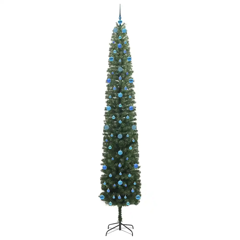 Albero di Natale artificiale con 300 LED Verde 270 cm 3394985