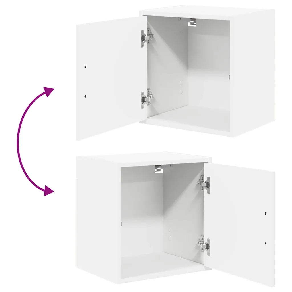 Pensile per Garage Bianco in Legno Multistrato 860625