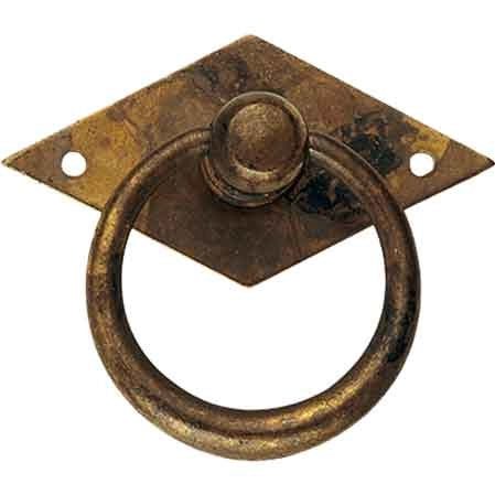 MANIGLIA PER MOBILI '12230' 50x33 mm - Ottone antico - METAL GROUP