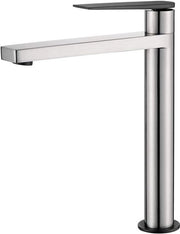 Elegante Doccia a Piastra per Vasca - Alta Pressione, Acqua Calda e Fredda, Acciaio Inox Lisciato