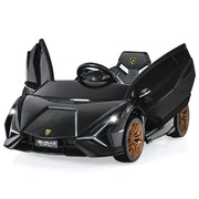 Auto elettrica per bambini 108 x 64 x 41 cm con telecomando e sicurezza ottimale design PP nero 20_0014645