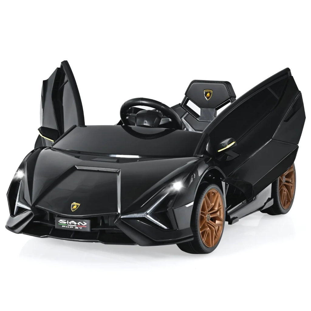 Auto elettrica per bambini 108 x 64 x 41 cm con telecomando e sicurezza ottimale design PP nero 20_0014645