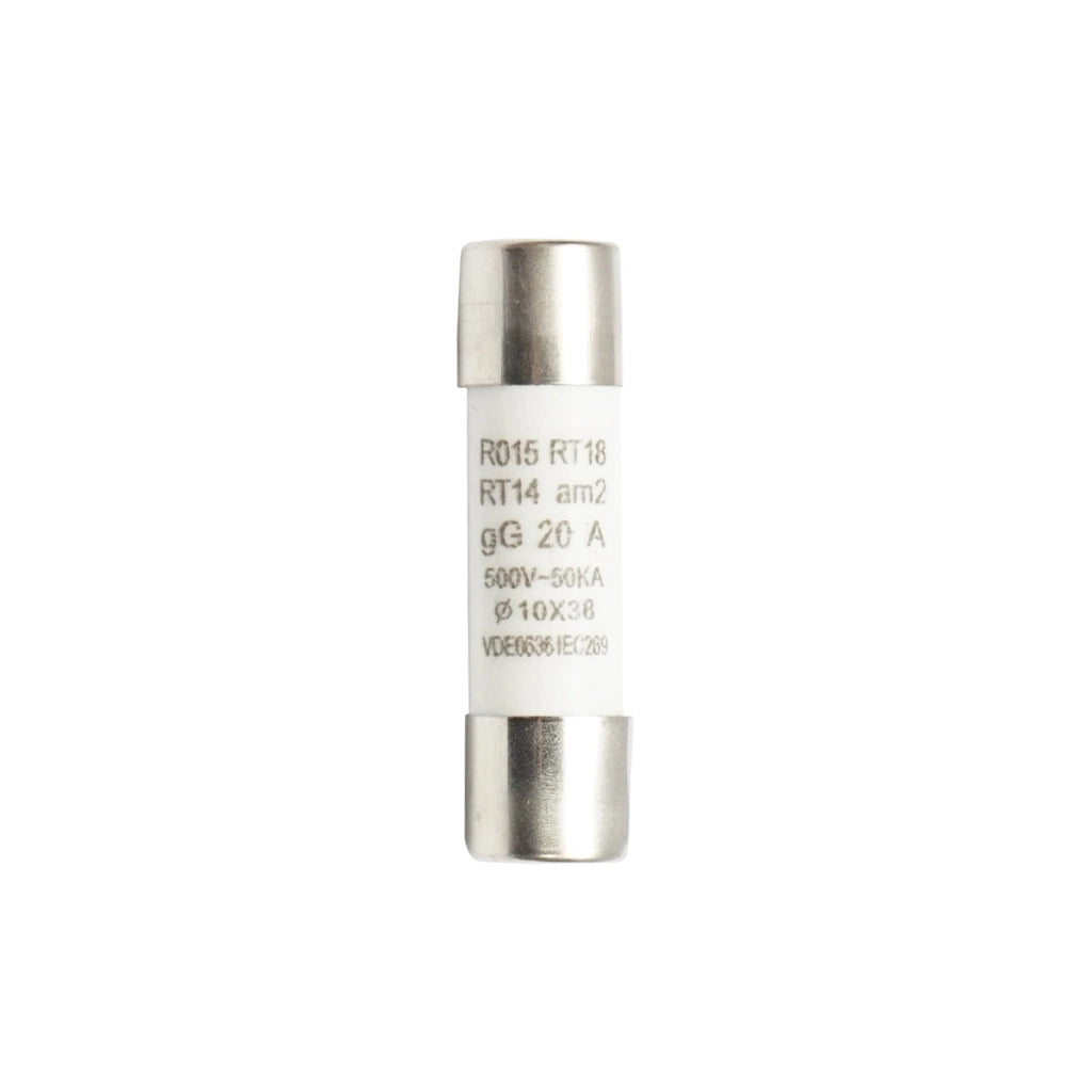 Fusibile cilindrico 20A, RT14, 10x38mm Breckner Germany