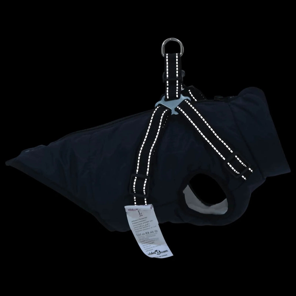 Cappotto per Cani Blu navy L28 Pile e Poliestere 3422539