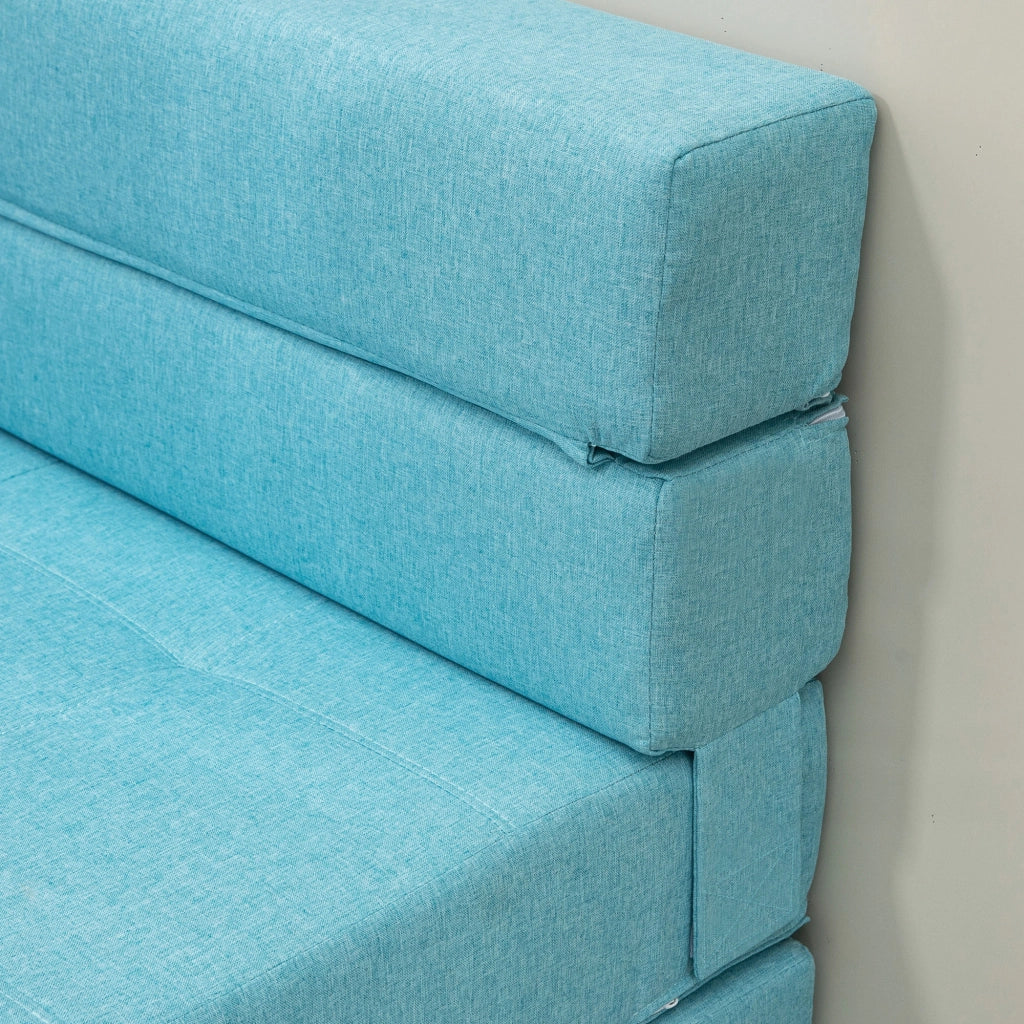 Poltrona letto ¨C Minimal ¨C tessuto blu