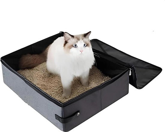 Portatile gabbione per gatti acqua-tight e pieghevole - 40 × 30 cm