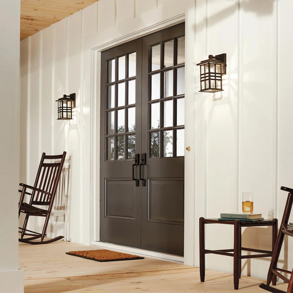 Applique esterno Beacon Square bronzo antico E27 60W Kichler