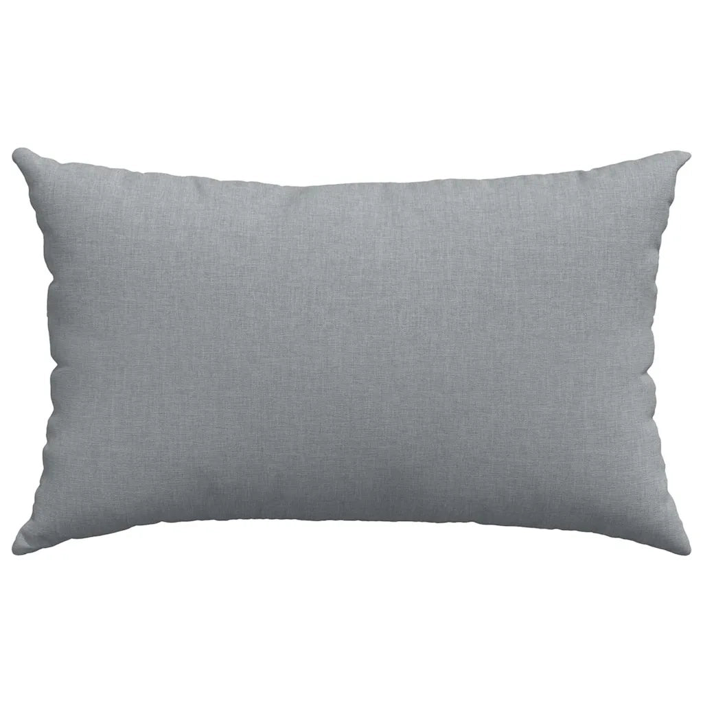 Cuscini da Divano 2 pcs Grigio chiaro 50 x 30 cm Tessuto 42013610