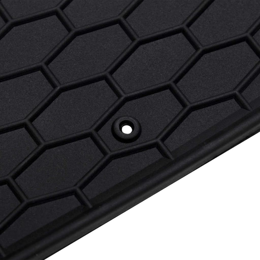 Tappetino per Auto 4 pz Nero Gomma CFW9372021