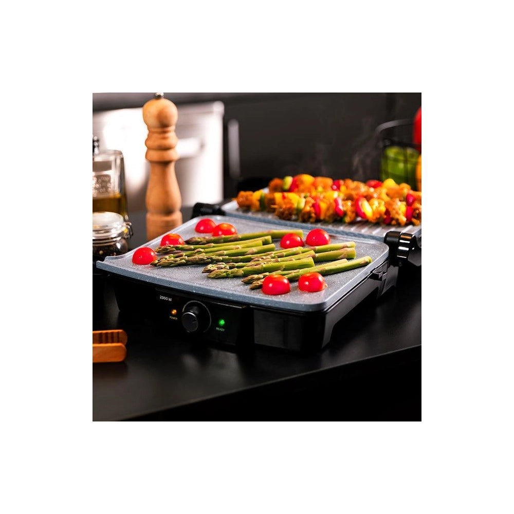 CECOTEC 03193 - Rock’Ngrill 2000 Stone Ceramic Mix&Grill