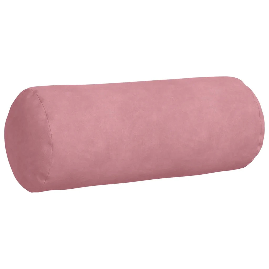 Cuscini a rullo 2 pcs Rosa Ø 15 x 40 cm Tessuto in Cords 42014289