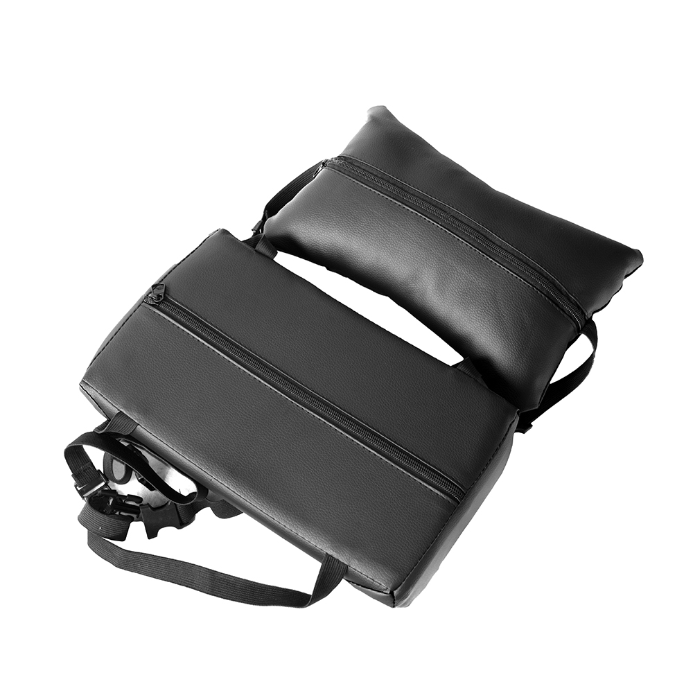 Poltrona Racing Omega C/P-Piedi Nera/Bianca Similp