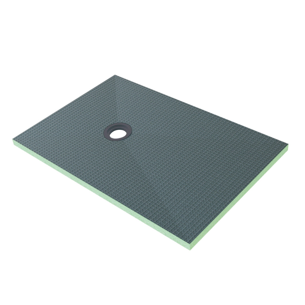 Piatto Doccia Pronto da Piastrellare in Estruso Rigida Polistirene Tagliabile Isolamento per Bagno Dimensione 90x180X4 cm