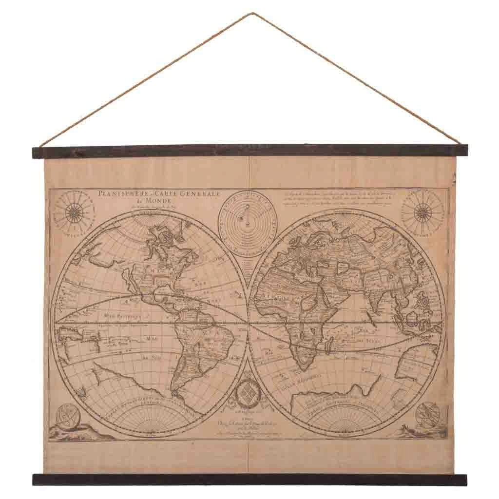 Lienzo pergamino de lino impreso  97x76x1,7h