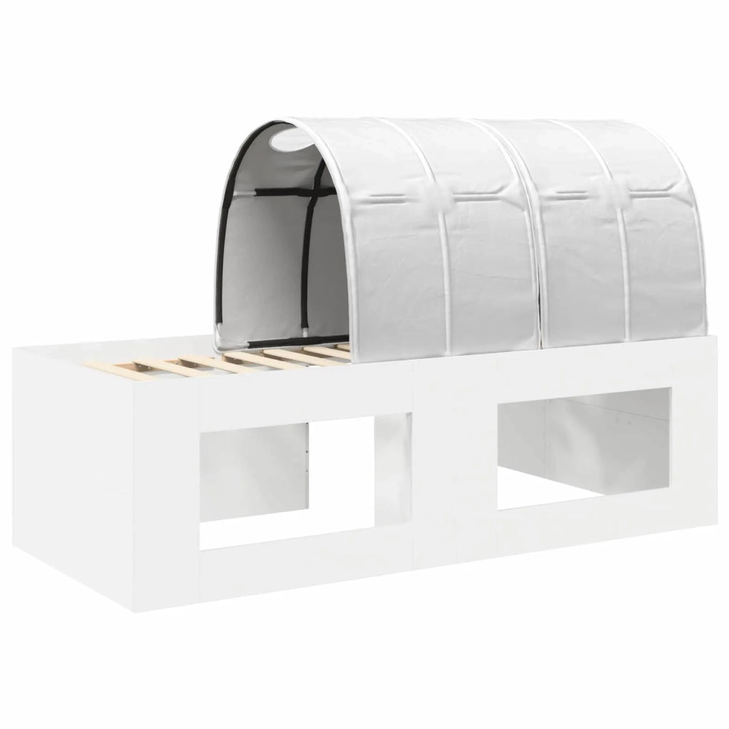 Letto con Tunnel 3 pz Bianco Legno ingegnerizzato 3423659