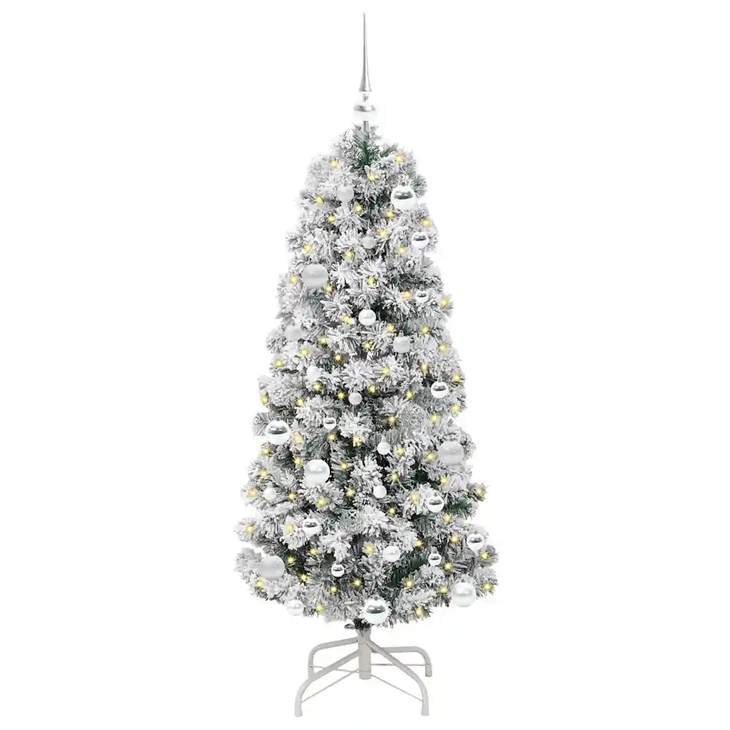 Albero di Natale Artificiale con Rami Pieghevoli 150 cm 3395591