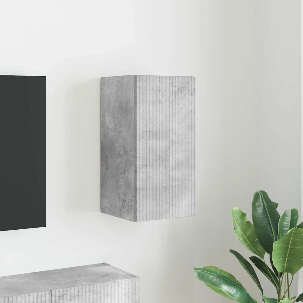 Mobile TV da parete Calcestruzzo 30 x 31 x 60 cm 892275