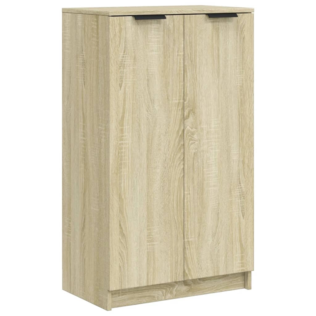 Scarpiera mobiletto portascarpe mobile per ingresso/corridoio/soggiorno legno Sonoma 59 x 35 x 100 cm marrone legno ingegnerizzato 02_0021704