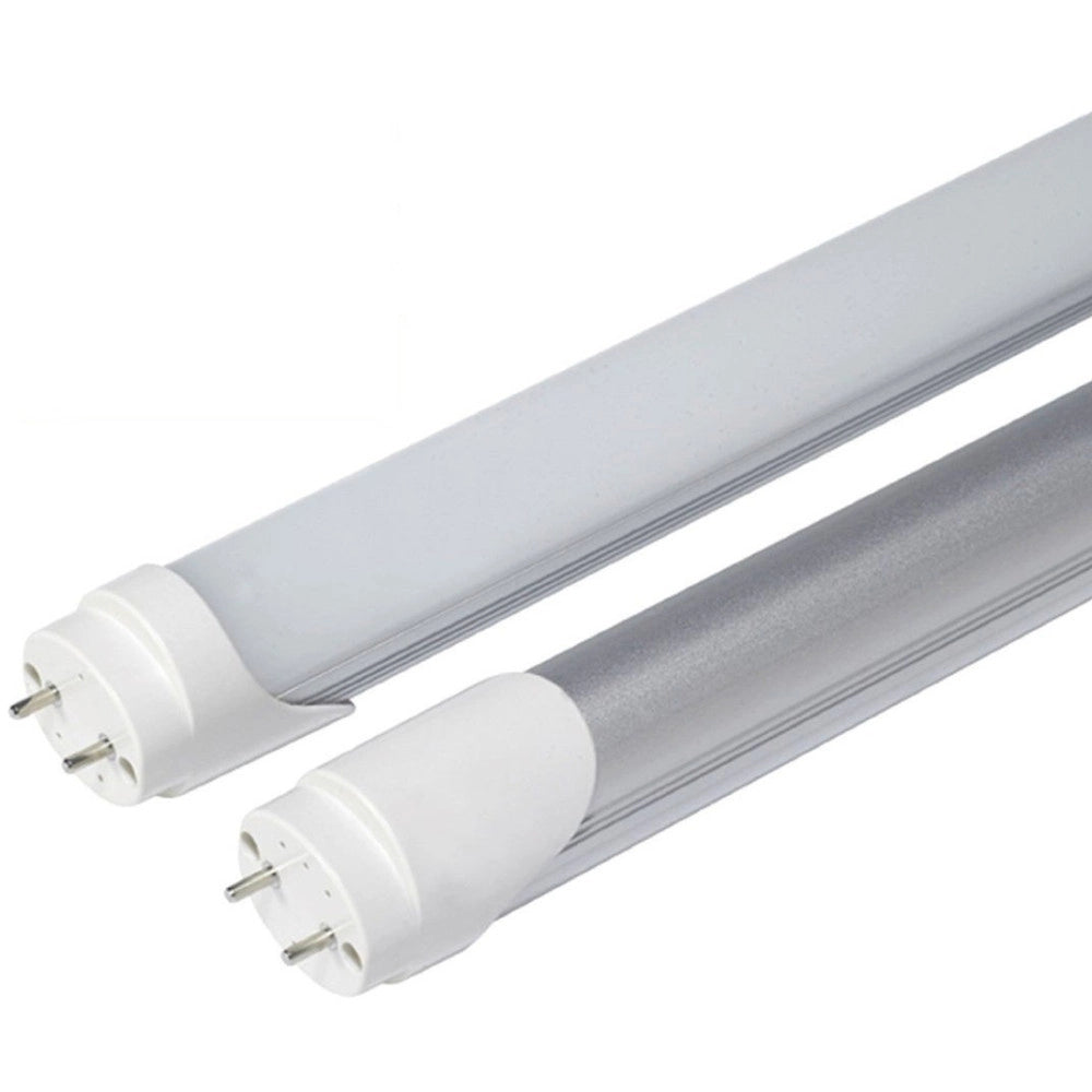 Trade Shop - Tubo Neon Led 8w "60 Cm" T8 120 Smd Led Luce Bianca Fredda O Calda 6500k O 3000k - -bianco Freddo  Copertura Opaca    -