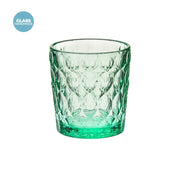 Bicchiere in vetro Vanity Verde