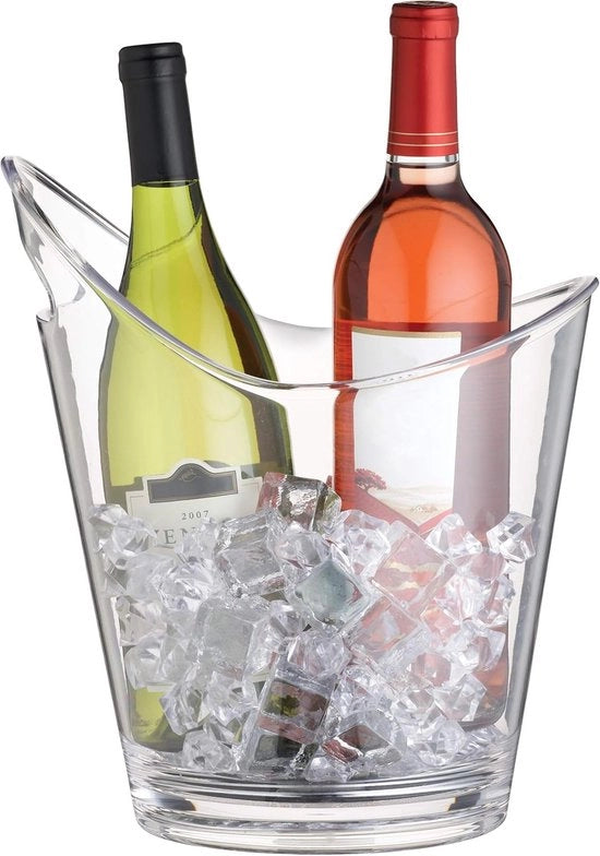 Wijncoolatore a Design 2 Bottiglie con Maniglia 10 L