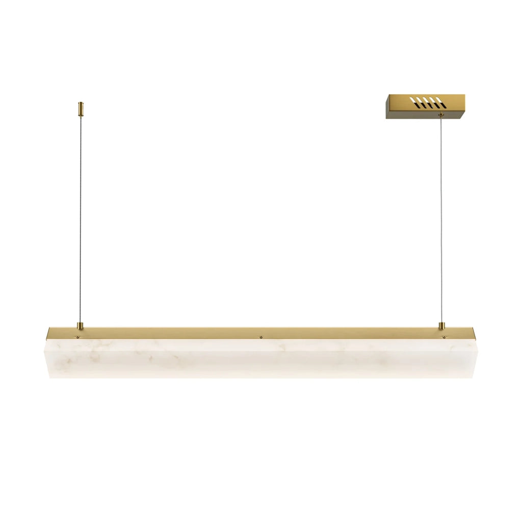 Maytoni Lampadario moderno Petra 1 luce LED integrato ottone metallo