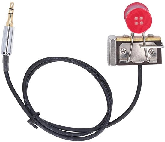 Chiave Morse Codice Automatica a Doppia Pedana - Paddles CW - Progettata per l'Ergonomia - Per Radioamatori - Precisione e Facilità - Pedana Chiave