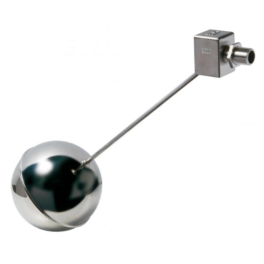 Galleggiante in acciaio inox completa di sfera in acciaio inox 1/2"    F.A.R.G.
