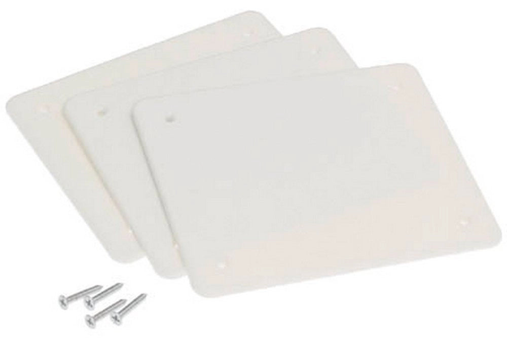 10pz coperchio per cassetta ad incasso mm. 120x100 cod:ferx.11970