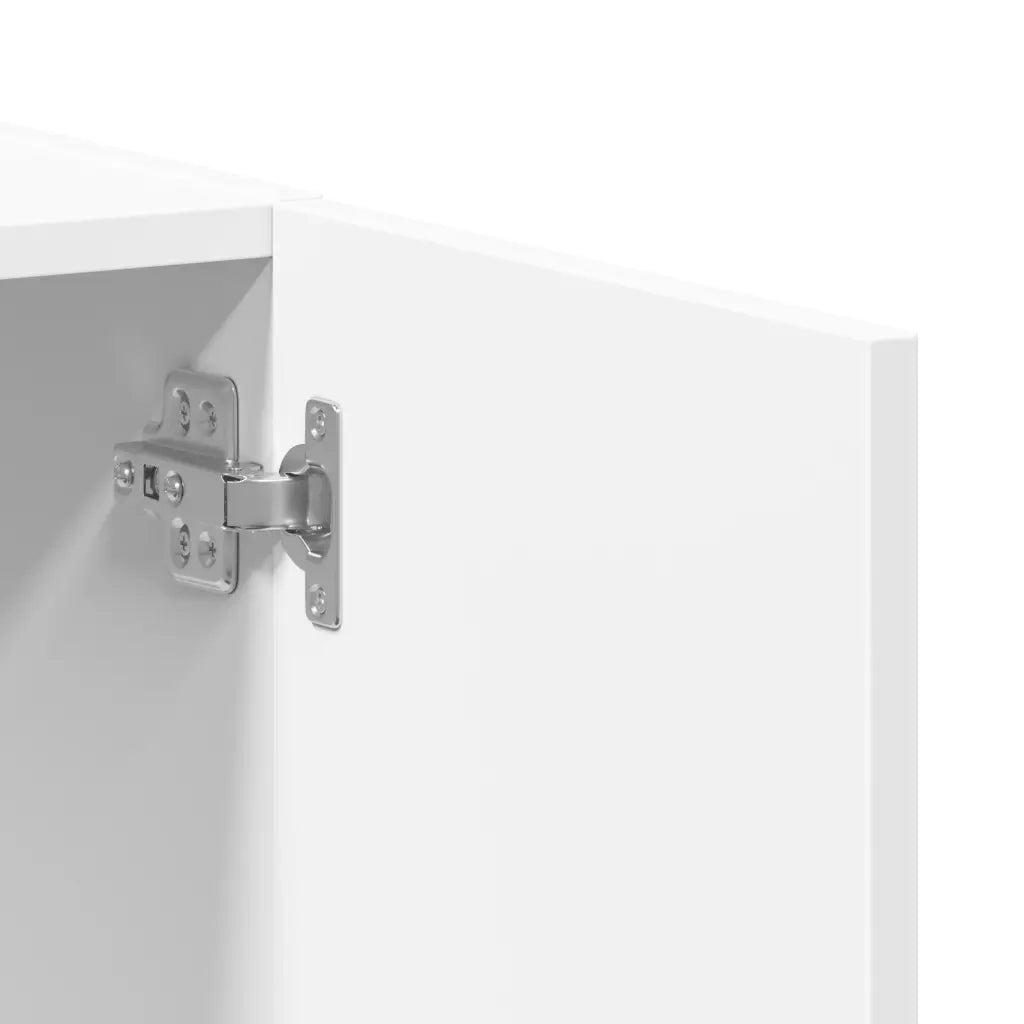 Schedario Bianco 60x32x77,5 cm in Legno Multistrato 840765
