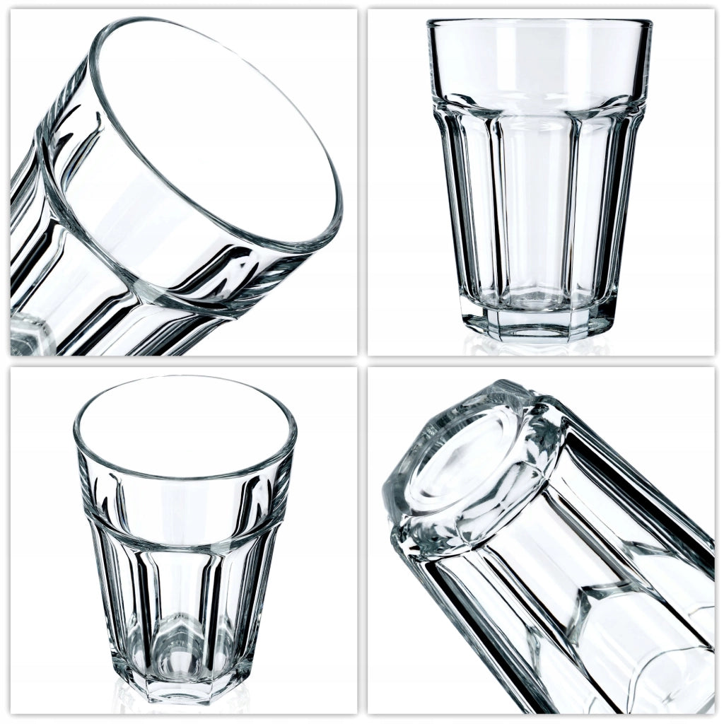 Set di 4 bicchieri alti da whisky KADAX da 370 ml