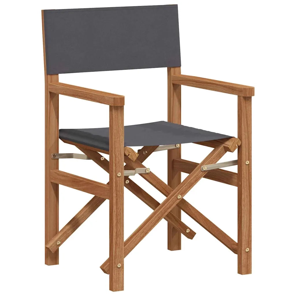 Sedia da pranzo Grigio 56 x 54 x 87 cm Legno di teak solido 42008018