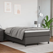 Struttura Letto a Rete a Molle Grigio 120x200 cm in Similpelle 3121039