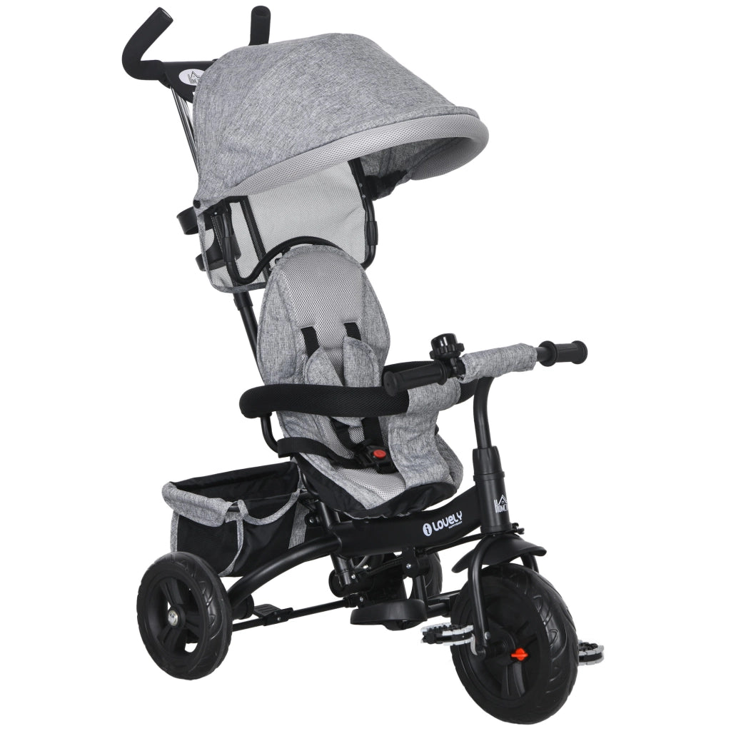 Triciclo Bambini 6 in 1 ¨C Minimal ¨C Grigio