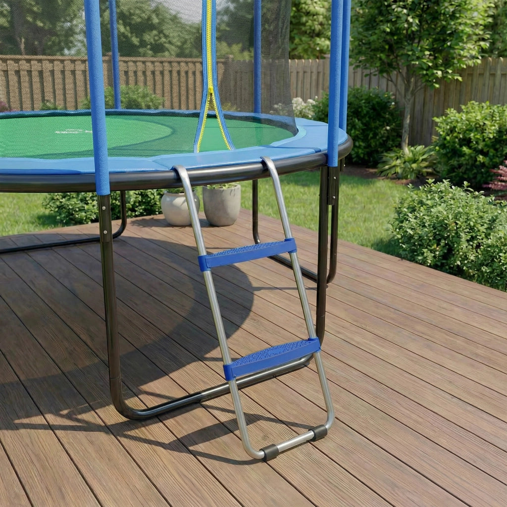 Scala per Trampolino 2 Gradini ¨C Minimal ¨C Blu 32x63 cm