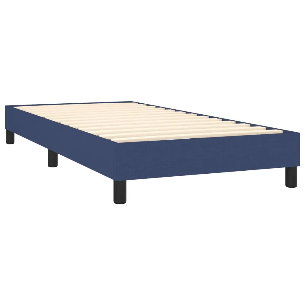 Giroletto a Molle con Materasso Blu 90x200 cm inTessuto 3126059
