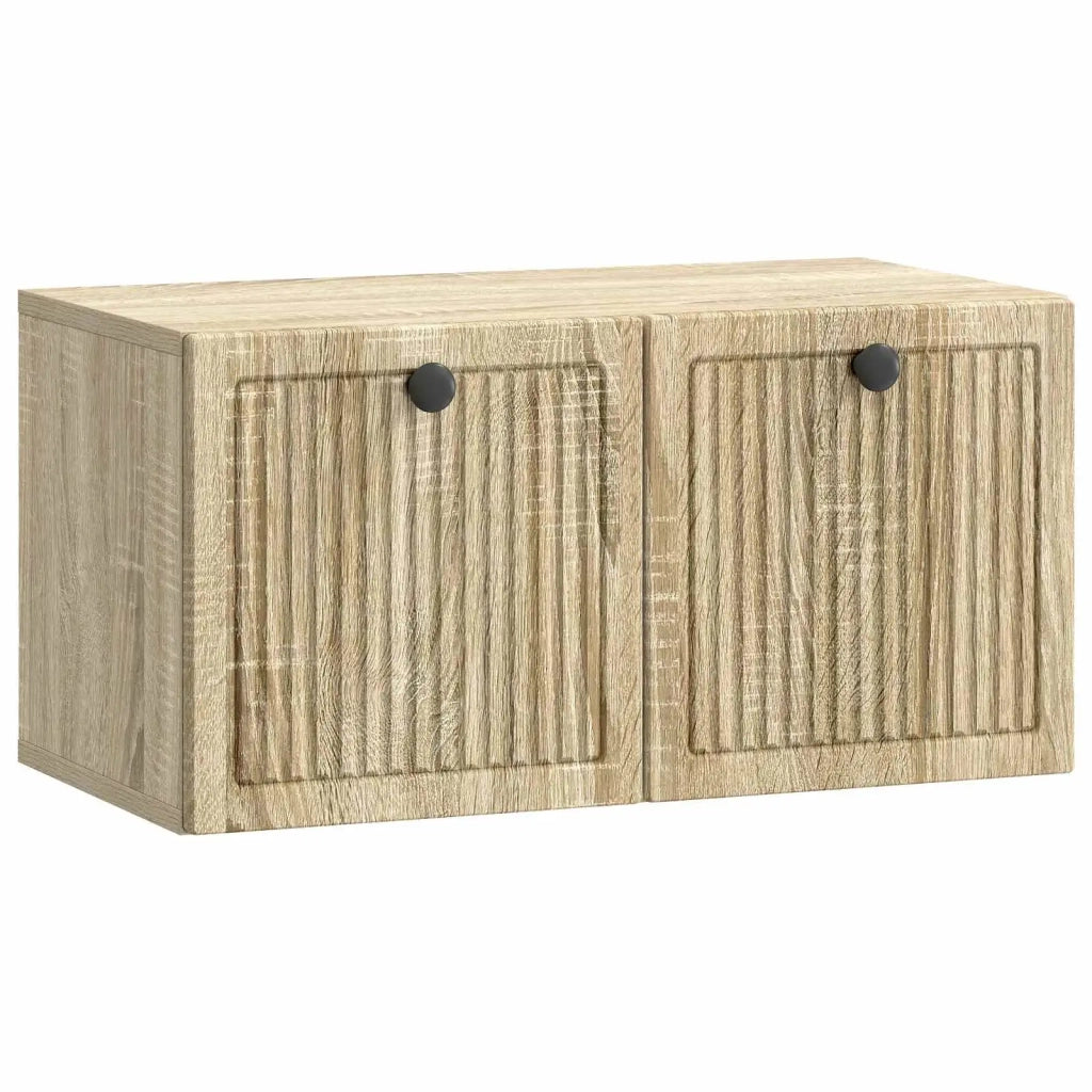 Mobile Porta TV da Muro-Credenza per TV sospesa Rovere Sonoma 59,5 x 31 x 30 cm 695320