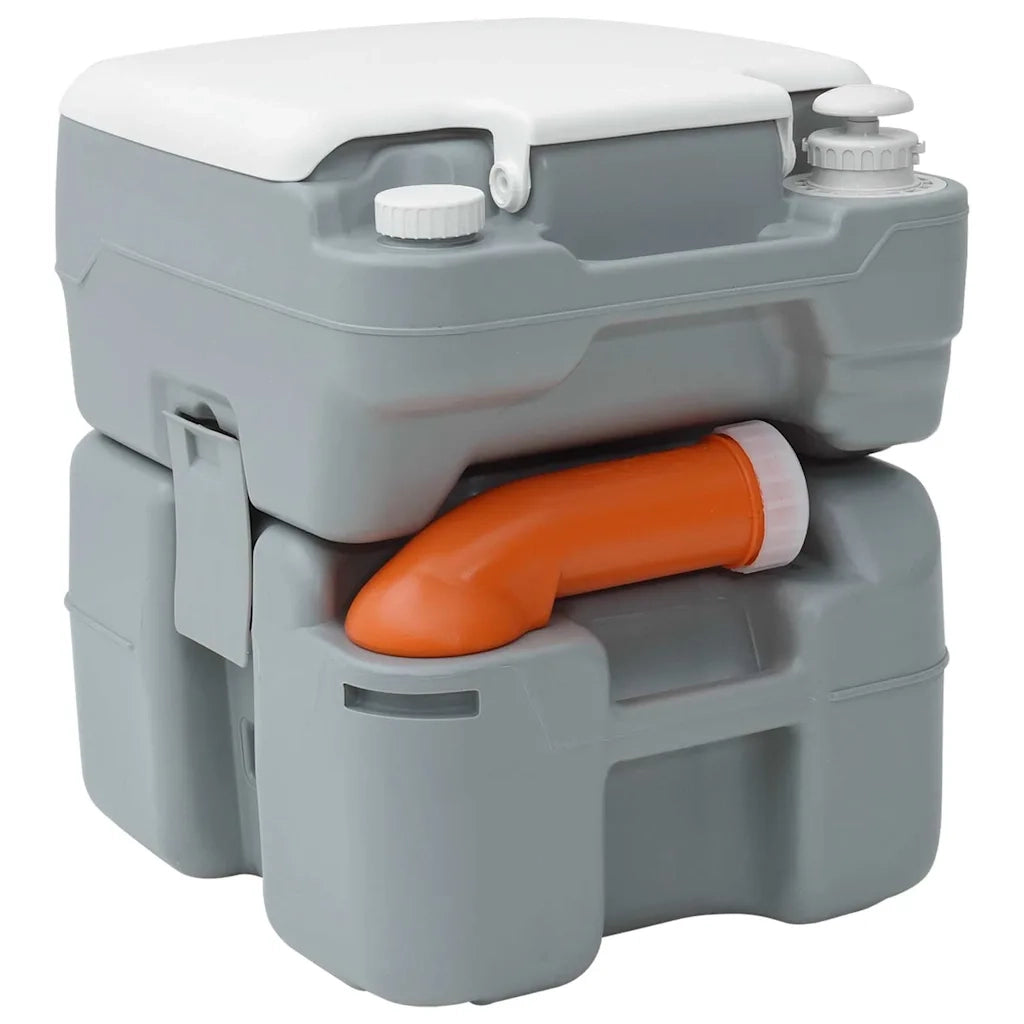 Toilette da Campeggio Grigio 41,5 x 36,5 x 42 cm 42001429