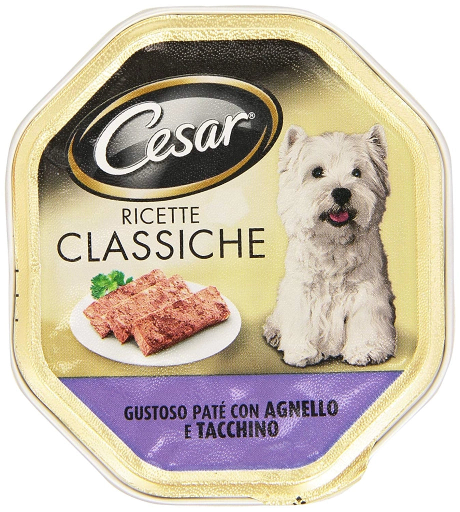 CESAR VASCHETTA PATE' CON AGNELLO E TACCHINO 150 GR RICETTE CLASSICHE