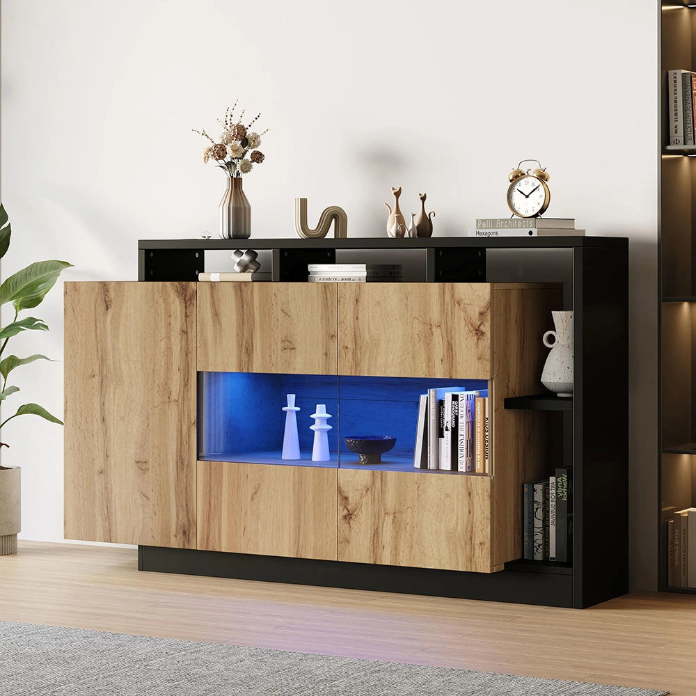 Buffet LED - Xylo - legno MDF Bluetooth comando app
