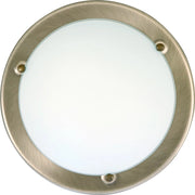 Plafoniera Rabalux Ufo vetro marrone Ø28,5 E27 60W