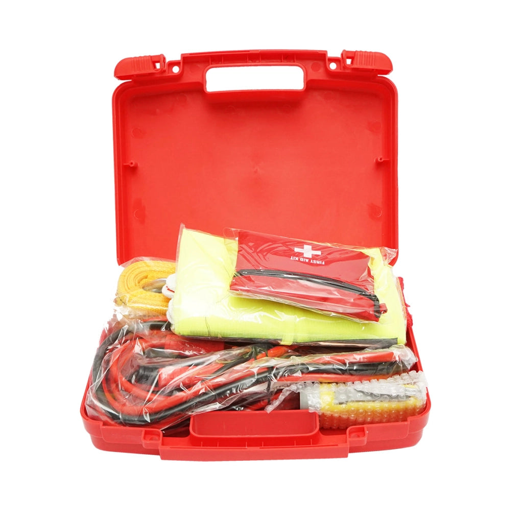 Kit di sicurezza per auto con forniture di emergenza 10 pezzi Breckner Germany