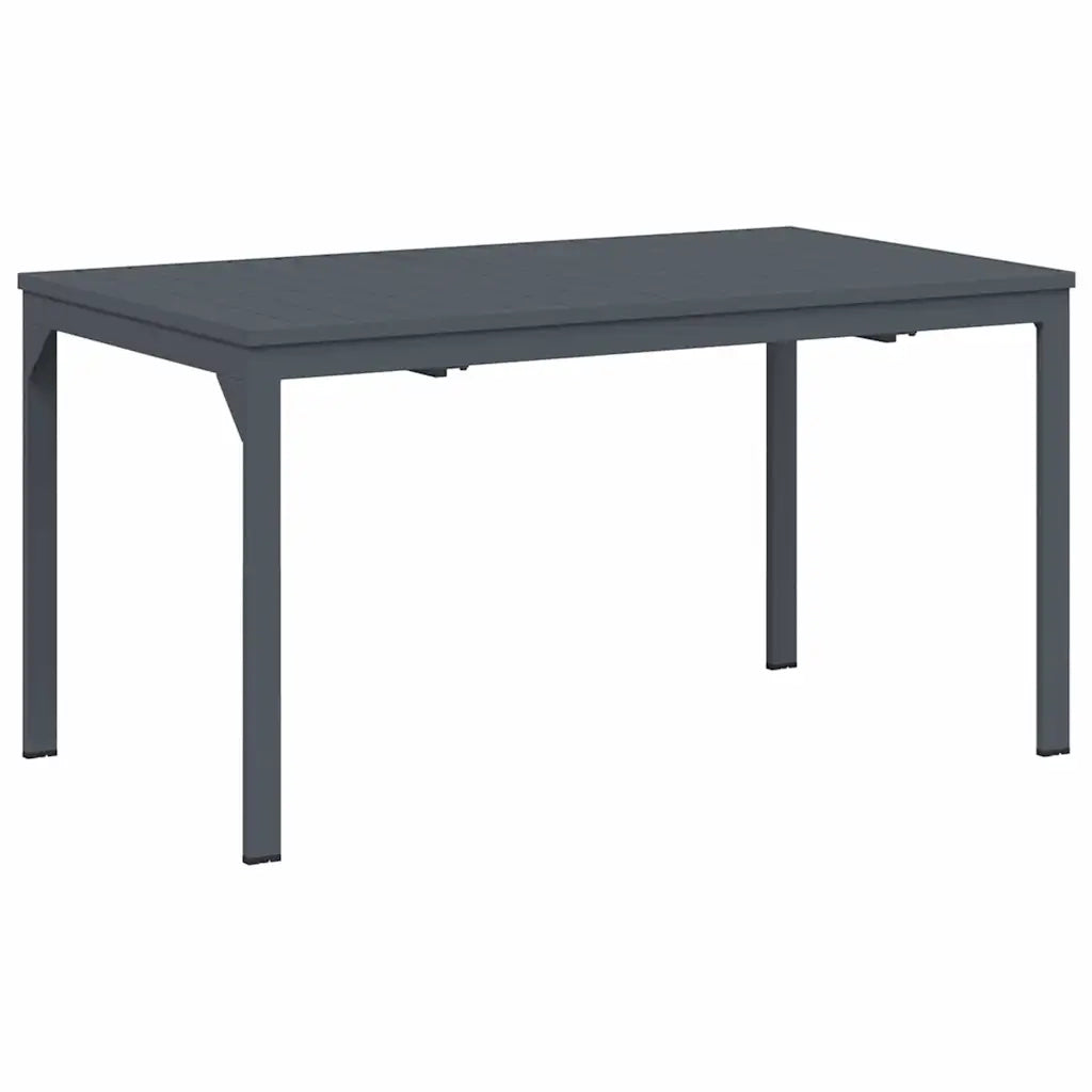 Set da Pranzo per Giardino 7 pcs Antracite